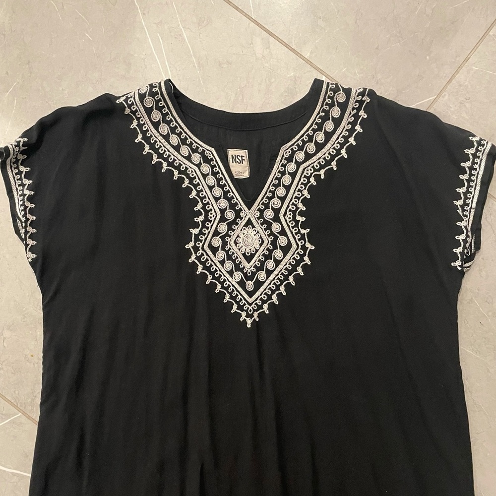 NSF Embroidered Dress - Picture 2 of 5